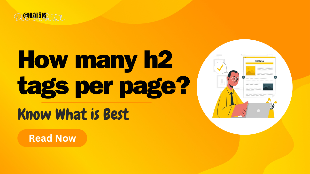 How many h2 tags per page